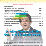 Inflationsschutzbrief 11-2013: Schulden gut für Gold und Silber