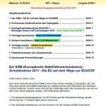 Inflationsschutzbrief Ausgabe 25 / 2011 Schuldenkrise ESM